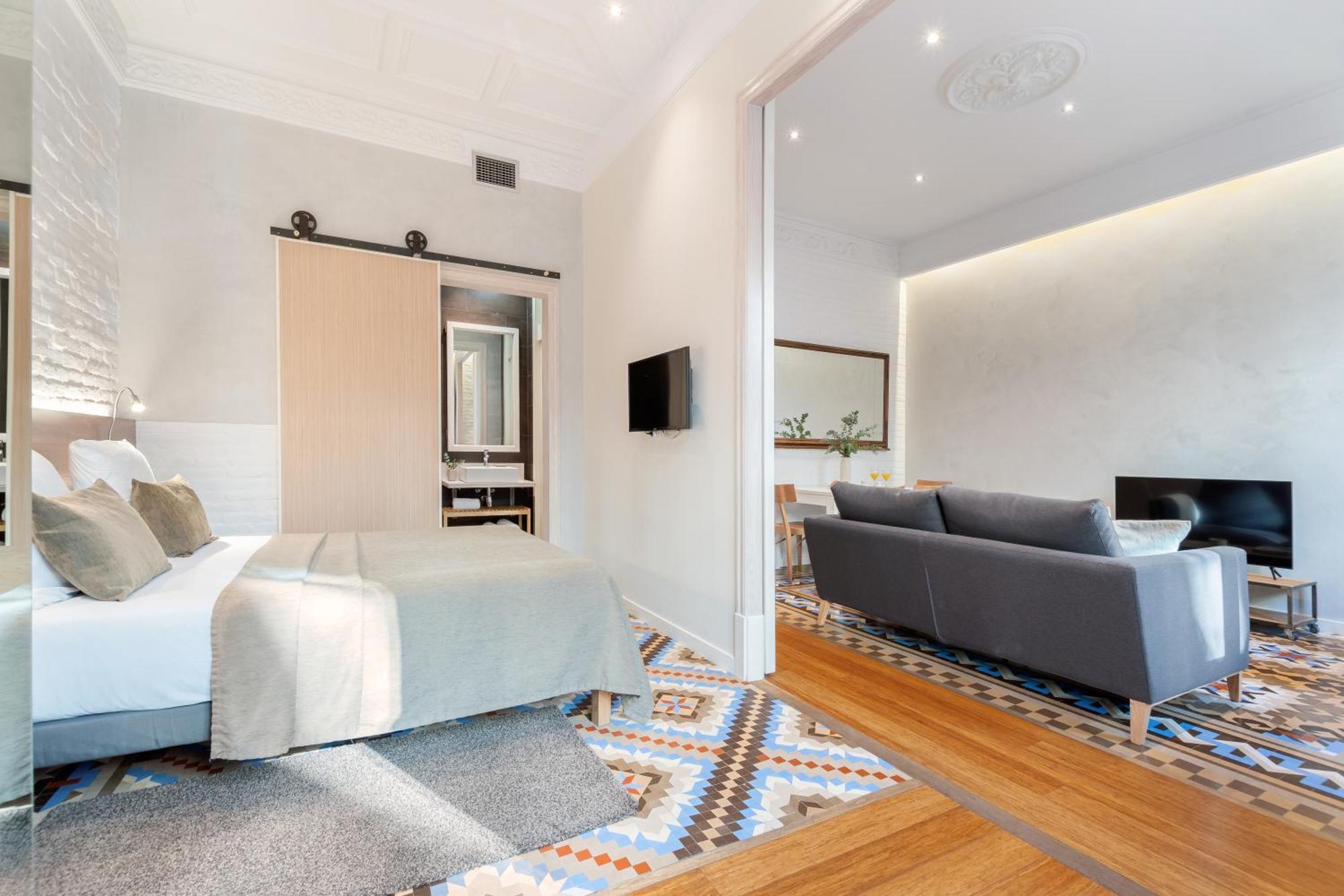 Fuster Apartments By Aspasios Barcellona Camera foto